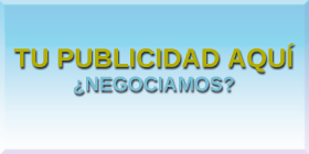 Tu publicidad aquí: ¿Negociamos?