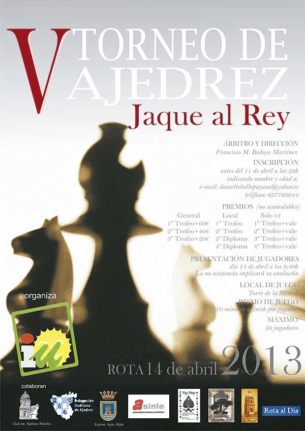 V Torneo de Ajedrez «Jaque Al Rey»