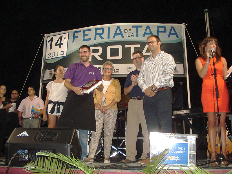La Feria de la Tapa premió las mejores propuestas de la gastronomía roteña 